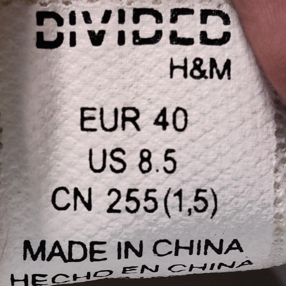 H&M Retro Sneakers Size 8.5 - Picture 8 of 8